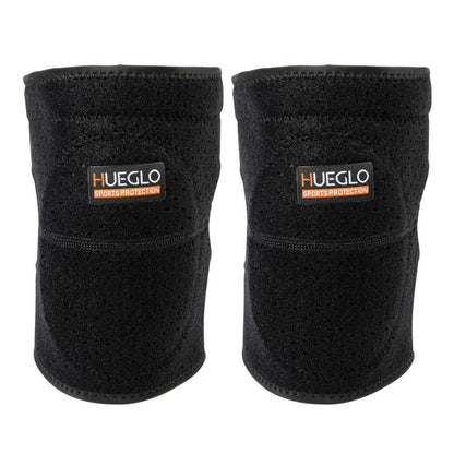 HUEGLO Protective Knee Pads for Dancers,Volleyball Knee Pad for Girls,Soft Sponge Knee Pads for Avoid Floor Burns & Bruising,1Pair,Black,Medium