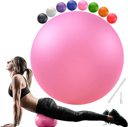PL-0003 Soft Exercise Ball, Anti-Burst Yoga Ball Chair Supports 2200lbs PL-0003