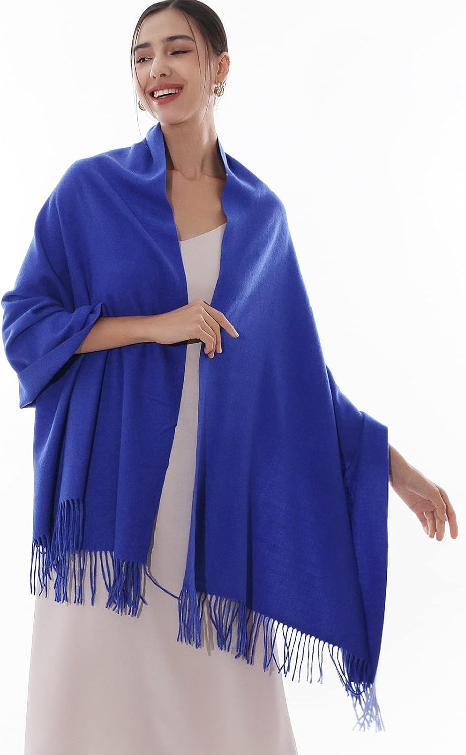 RIIQIICHY Winter Scarfs for Women Pashmina Shawls Wraps for Evening Dresses Large Warm Soft Scarves
