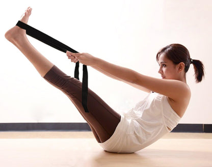 Gelante Fitness Exercise Yoga Strap - Durable Cotton 10 Feet Long
