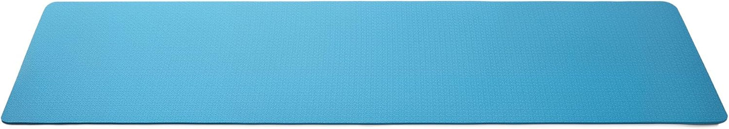 Amazon Basics 1/4 Inch Thick TPE Exercise Yoga Mat with Carrying Strap