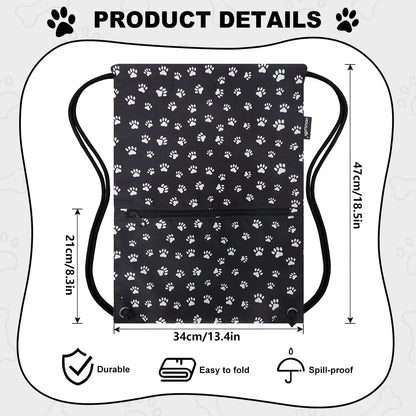 HOLYLUCK Drawstring Backpack Bag Sport Gym Sackpack - Colors B