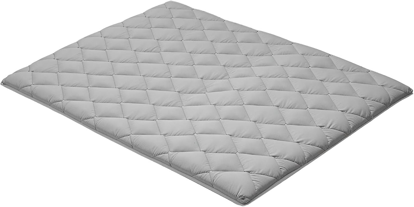 VEVOR Japanese Floor Mattress, Futon Mattress, 100% High Density Comfortable Foam, Foldable Tatami Mat with Storage Bag, Sleeping Pad for Camping Dormitory Yoga