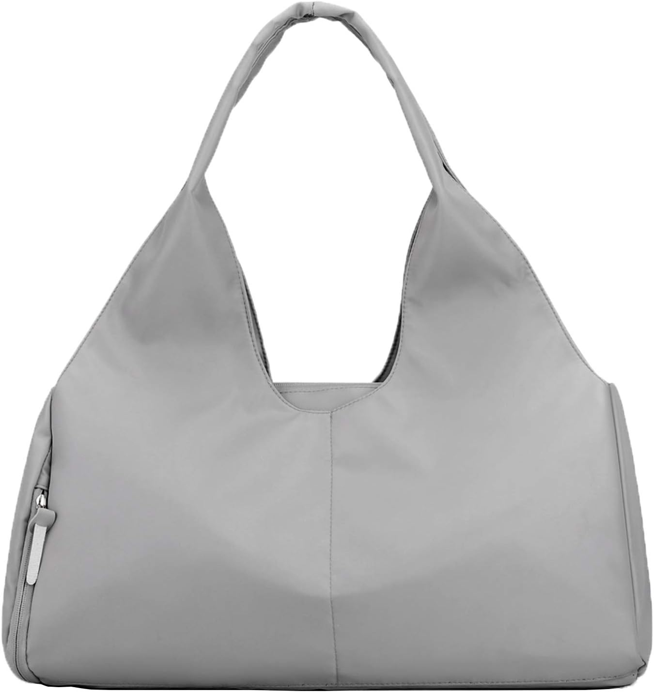 forestfish Yoga Gym Bag for Women with Shoes Compartment & Wet Dry Storage Pockets Lightweight Duffel Bag, Beige