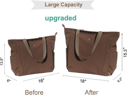 ESVAN Yoga Mat Bag Yoga Tote Carrier Shoulder Bag Carryall Tote for Office,Yoga,Pilates,Travel,Beach and Gym