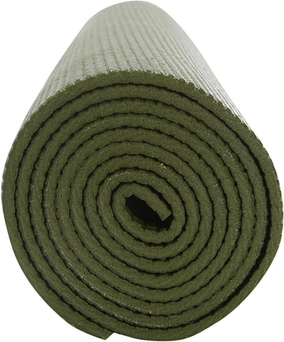 Everyday Yoga Deluxe Mat, Spacious 72"x24" Non-Slip Yoga Mat for Comfortable Home Workouts, 3-5mm Extra Thick