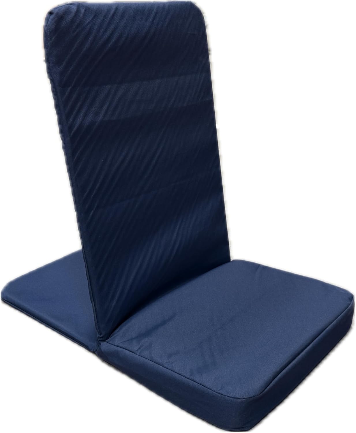 Original BackJack-Made in THE USA- Royal Cotton Fabric Lightweight Floor Seating Chair for Gaming, Families, Parents, Daycare, Back Support, Reading, Yoga, Meditation, Dorm, School