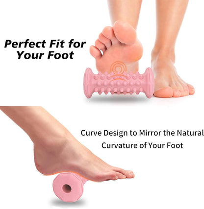 Plantar Fasciitis Relief,Foot Roller Massager,Massage Lacrosse Ball,Spiky Ball Therapy Set for Relieve Plantar Fasciitis,Foot Arch and Heel Pain,Neuropathy Pain Relief Feet,Deep Tissue Muscle Massage