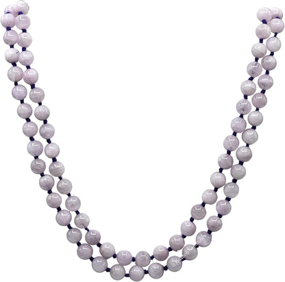 Amazing Gemstone 108 Beads Handmade Mala (Knotted, Rudraksha) - Colors A