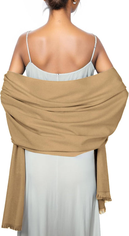 Shawl Wraps for Women Pashmina Shawls and Wraps for Evening Dresses Large Soft Scarf Winter Scarf Wedding Shawl…