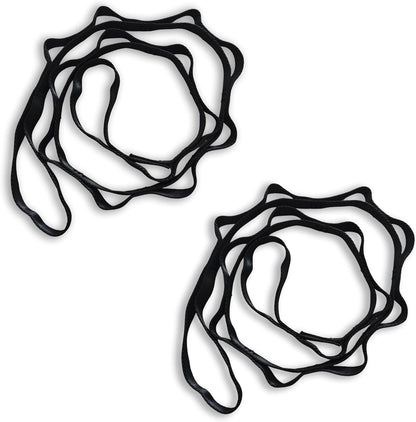 PRIOR FITNESS 2pcs Nylon Daisy Chain Straps for Aerial Yoga Hammock Swing Adjustable Aerial Silk Extender Strap Rope Anti-Gravity Yoga Extend Belts