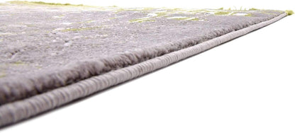 Unique Loom New Classical Collection Area Rug - Olwen (4'Round, Purple/ Gray)