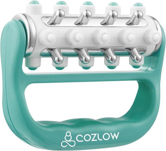 Massage Ball, Muscle Massager Roller Tool for Trigger Point Deep Tissue Release, Hand Held Manual Massage Therapy for Back, Neck, Leg, Shoulder, Foot Pain Relief by Cozlow