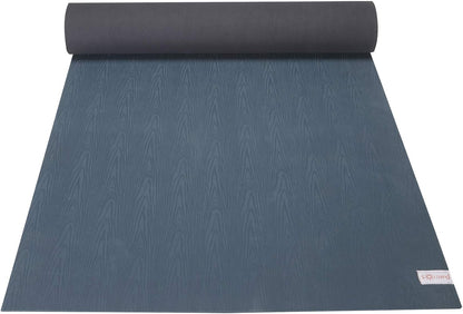 Sol Living Travel Yoga Mat - Natural Tree Rubber for Extra Grip - Non-Slip, Foldable, Eco-Friendly - Perfect for On-the-Go Yoga, Pilates, Fitness, Meditation - 24" x 72", Green