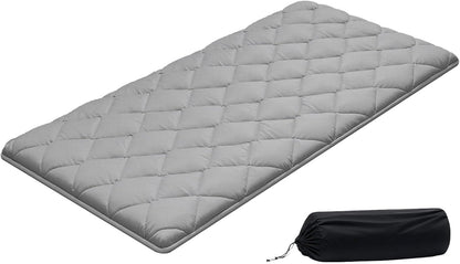 VEVOR Japanese Floor Mattress, Futon Mattress, 100% High Density Comfortable Foam, Foldable Tatami Mat with Storage Bag, Sleeping Pad for Camping Dormitory Yoga