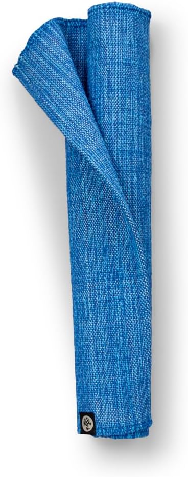 Manduka Shala Yoga Rug 71" - Outdoor Yoga & Meditation | Foldable & Machine Washable | Natural Cotton | Handmade | 71 x 26 inches