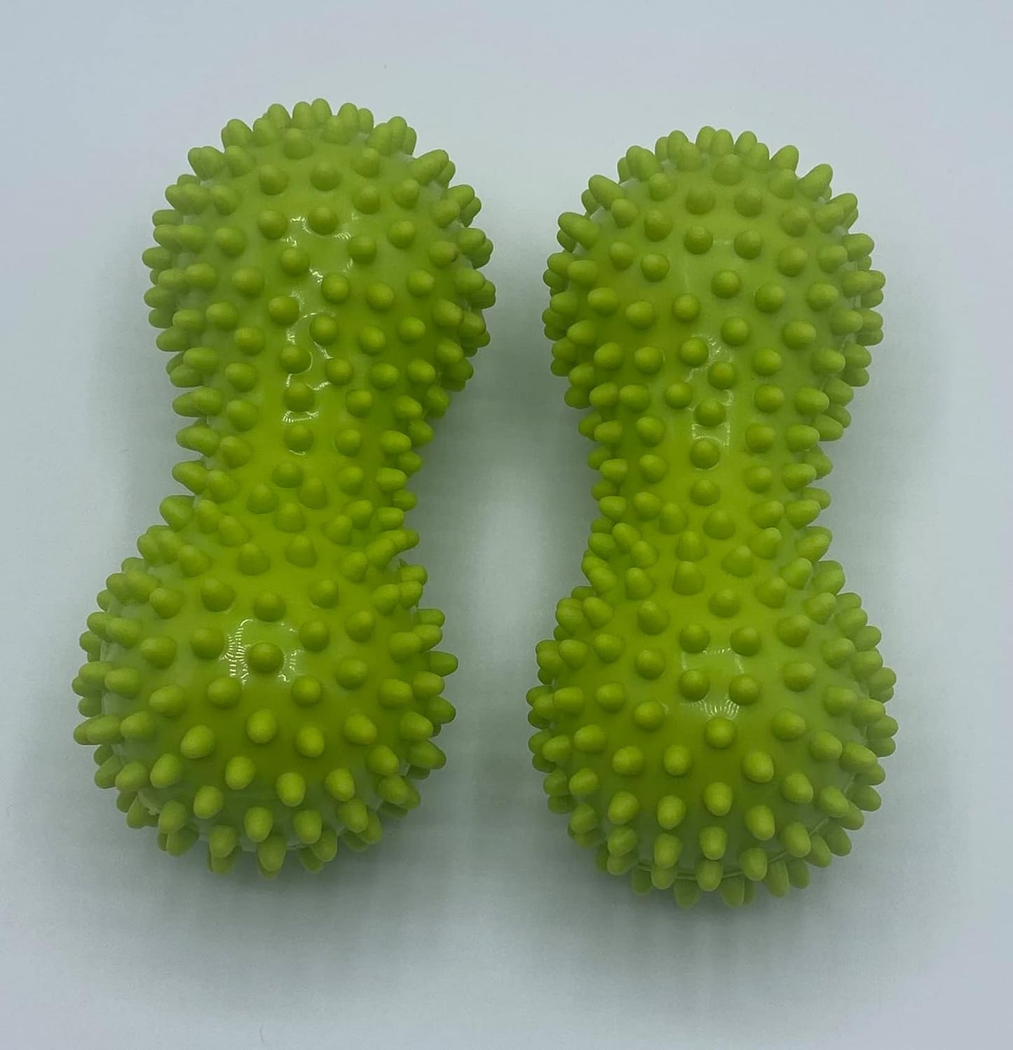 Therapist's Choice® Pack of 2 Soft Spiky Massage Peanut Balls, Stress Reflexology, Porcupine Sensory Peanut Ball Set