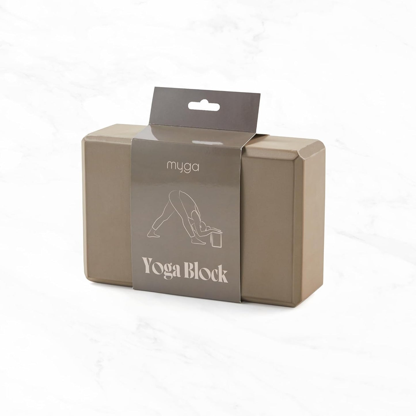 MYGA Yoga Block,Lightweight EVA Foam Yoga Brick,High Density Non-Slip Block for Yoga Poses, Pilates, Balance and Flexibility
