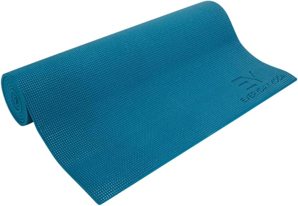Everyday Yoga Deluxe Mat, Spacious 72"x24" Non-Slip Yoga Mat for Comfortable Home Workouts, 3-5mm Extra Thick