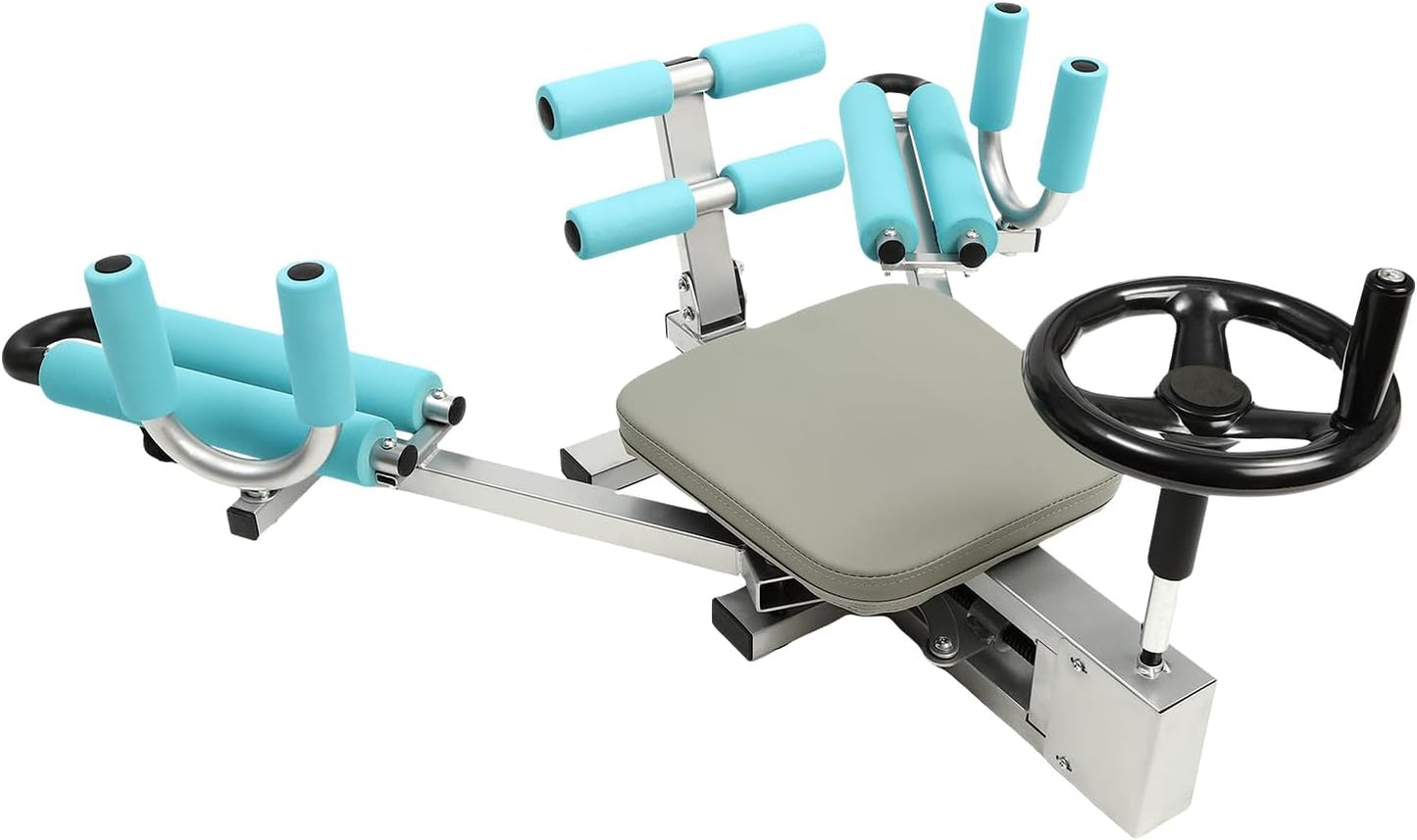 Leg Stretcher, 220/330Lbs Heavy Duty Split Machine for Leg Stretching, Leg Stretching Split Machine, Flexibility Stretching Equipment Black/Blue