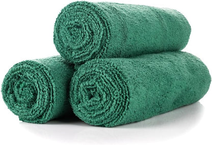 The Rag Company - Sport & Workout Towel - Gym, Exercise, Fitness, Spa, Ultra Soft, Super Absorbent, Fast Drying Premium Microfiber, 320gsm, 16in x 27in, Lavender - Pack of 3