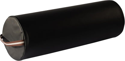 Master Massage 6 Inch Semi Round Bolster Table Cushion Pillow Black