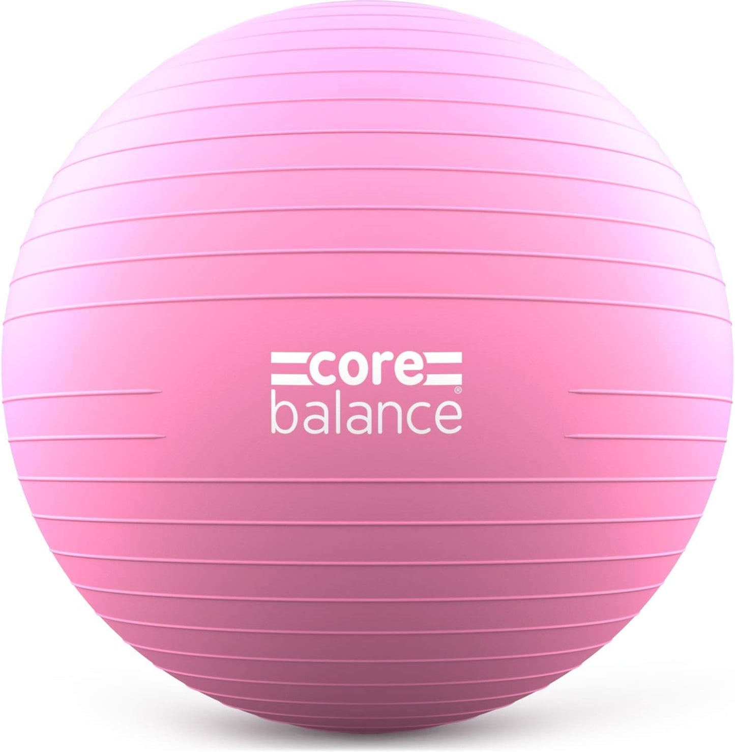 Core Balance Exercise Ball, Stability Ball for Yoga, Pilates and Fitness, Gym Ball for Home Gym and Office Chair, Training, Physical Therapy, Anti Burst, Pump Included, 55cm 65cm 75cm 85cm