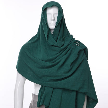 GRACEART Post Apocalyptic Shawl Scarf Shaman Cowl Medieval Costume Sash
