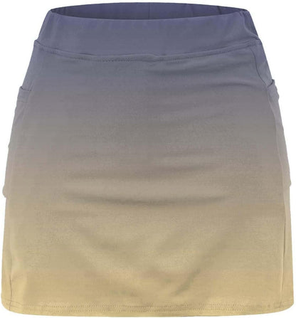 SHAOBGE Athletic Yoga Culottes for Women Solid Color Elastic Shorts Summer Lightweight High Waist Skinny Joggers Skirt 2024