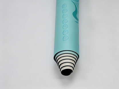 【BulgurYe】Yoga Mat * Nature Line -- Unique coating technique, Great wear resistance for a longer service life, Vividly printed pattern to protect eyes, Natural rubber base, Strong bounce resilience, Absorb sweat instantly to stay dry, Clean and hygienic.