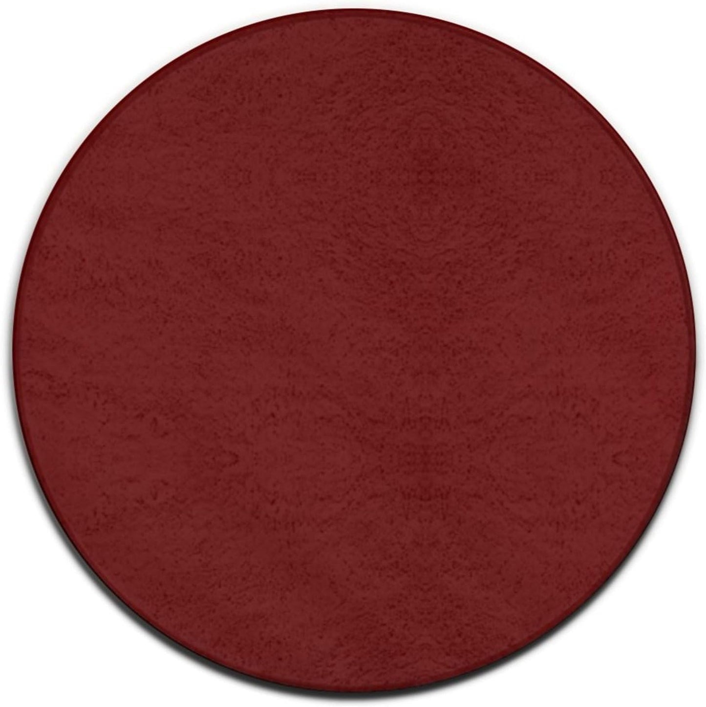 Women's Large Home Decor Mat, Soft Round Yoga Carpet, Non Slip Machine Washable Home Office Circle Rug Purple