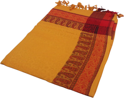 Handloom Wool Meditation Shawl, Oversized Wrap Throw, Gift for Men and Women