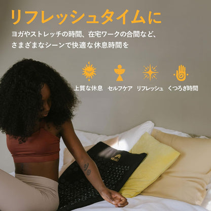 ShaktiMat Acupressure Mat for Relaxation, Massage Muscles, Aid Sleep & Unlock Inner Tension, Similar to Acupuncture, No Needles Required