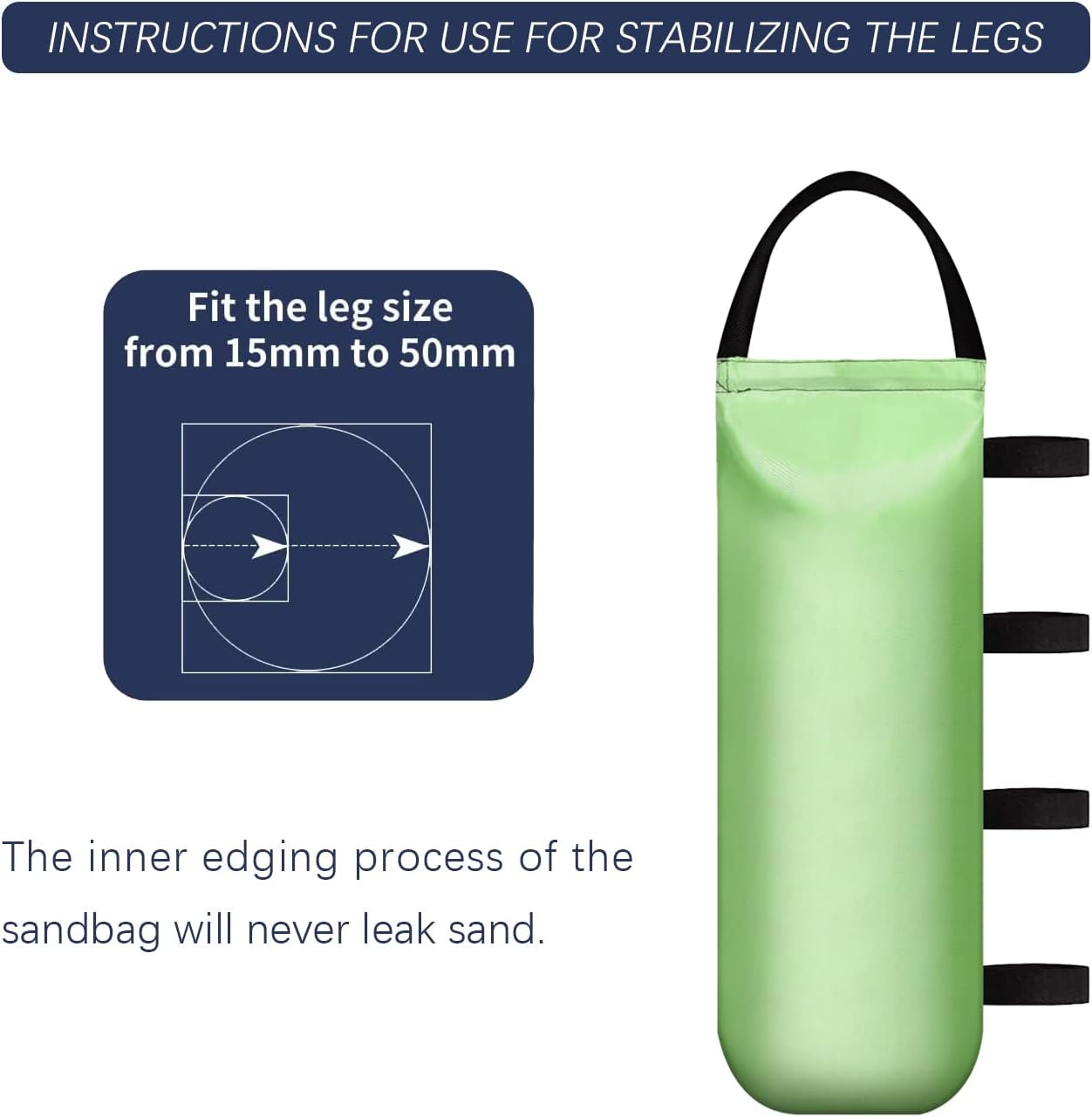 IALNAI 112 LBS Canopy Weights Sand Bags for Canopy Outdoor Advertising Tent Sunshade Fixed Windproof Pop up Tent（No Sand） 4-Pack Package May Vary