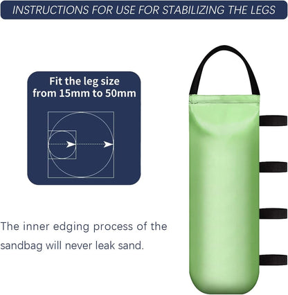 IALNAI 112 LBS Canopy Weights Sand Bags for Canopy Outdoor Advertising Tent Sunshade Fixed Windproof Pop up Tent（No Sand） 4-Pack Package May Vary