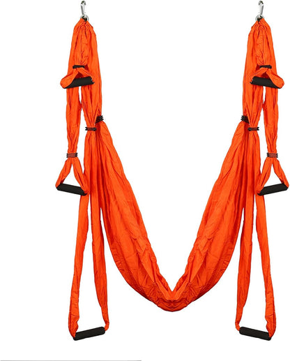 Aerial Yoga Hammock 250x150cm/98.43x59in Parachute Fabric Swing for Inversion Fitness