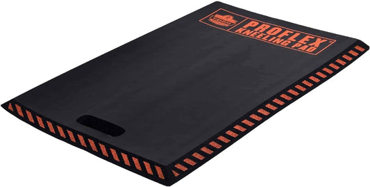 Ergodyne ProFlex 375 Kneeling Pad, Foam Knee Cushion, Water Resistant Kneeling Mat, 8" x 18" x 1,Orange, Compact