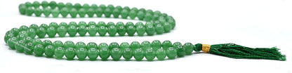 Amazing Gemstone 108 Beads Handmade Mala (Knotted, Rudraksha) - Colors A