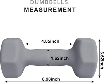 Balelinko Home Gym Equipment Workouts Strength Training Weight Loss Pilates Weights Yoga Sets Weights for Women, Men, Seniors and Youth
