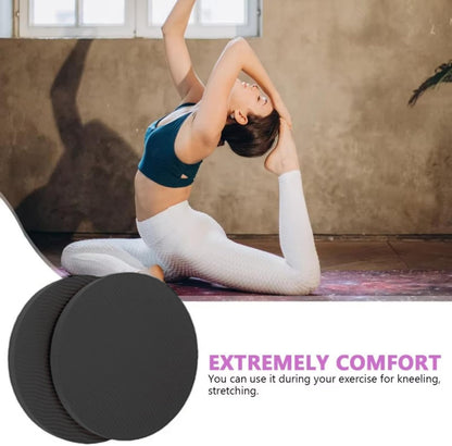2-piece set yoga knee pads and exercise mats - super thick anti slip support for thick boards, gardening, push ups, knees, Pilates, and floor exercises - knees, elbows, wrists