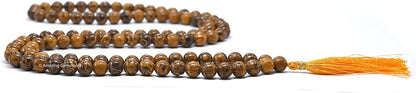 Amazing Gemstone 108 Beads Handmade Mala (Knotted, Rudraksha) - Colors B