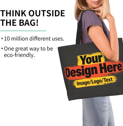 Tote Shoulder Bag Large Durable Reusable Eco-friendly Handbag Lightweight Stylish for Daily Use-19.7x15.7x5.9 Inch - Colors B