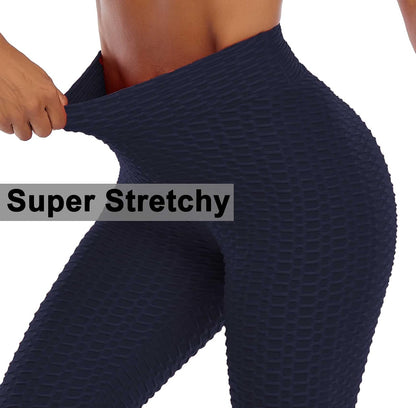 JGS1996 Butt Lifting Leggings for Women Tummy Control Workout Yoga Pants High Waisted Scrunch Booty Gym Tights