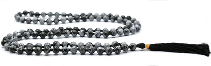 Amazing Gemstone 108 Beads Handmade Mala (Knotted, Rudraksha) - Colors A