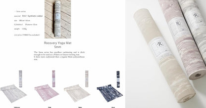 Lightweight Professional Yoga Mat From Japan, 0.2 inch (5 mm) Thick
