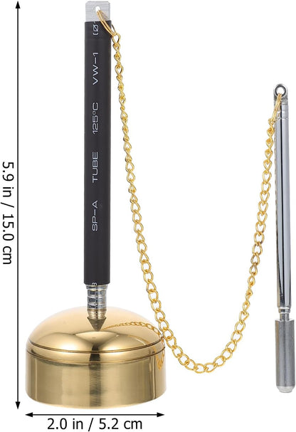 VOSAREA Tingsha Bell Buddhist Chime Meditation Chime Bells Buddhist Lucky Symbols Tingsha Cymbals Temple Dharma Ritual Utensil