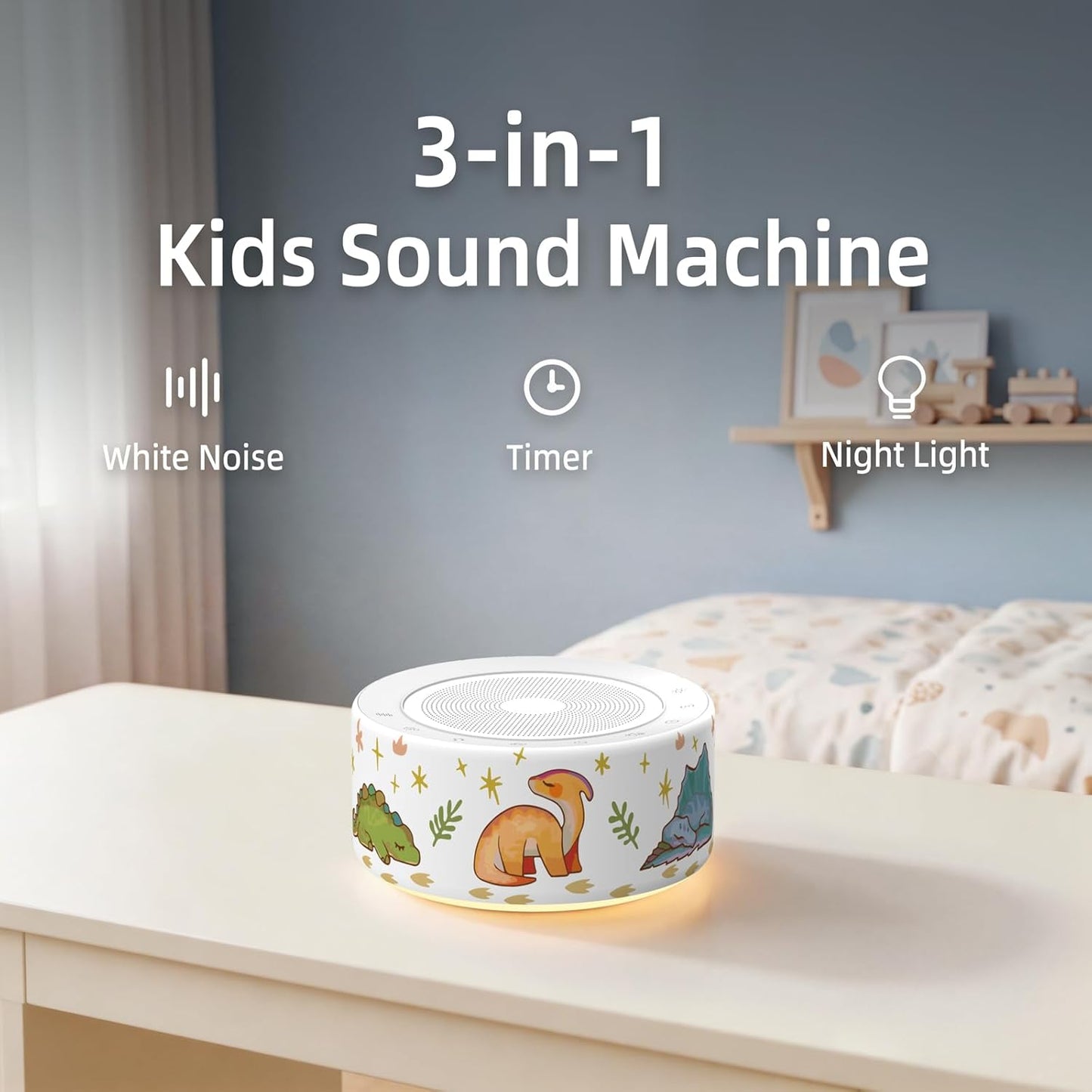 Kipcush Automatic Tibetan Meditation Bowl Sound Machine - 7 Himalayan Tones + 7 Color Night Light - Timer & Touch Control - No Manual Striking for Yoga, Chakra Healing, Stress Relief - Plug In