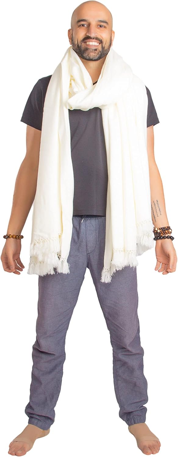 Meditation Shawl or Meditation Blanket, Shawl/Wrap, Oversize Scarf/Stole. Large. Unisex.