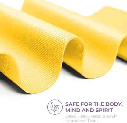 Voyage Yoga Mat, 4 Pack, 72" x 24" Extra Long Exercise Mat, 5mm Thick Bulk Yoga Mats for Schools, Anti-Tear, Non Slip Fitness Mat for Gym or Studio