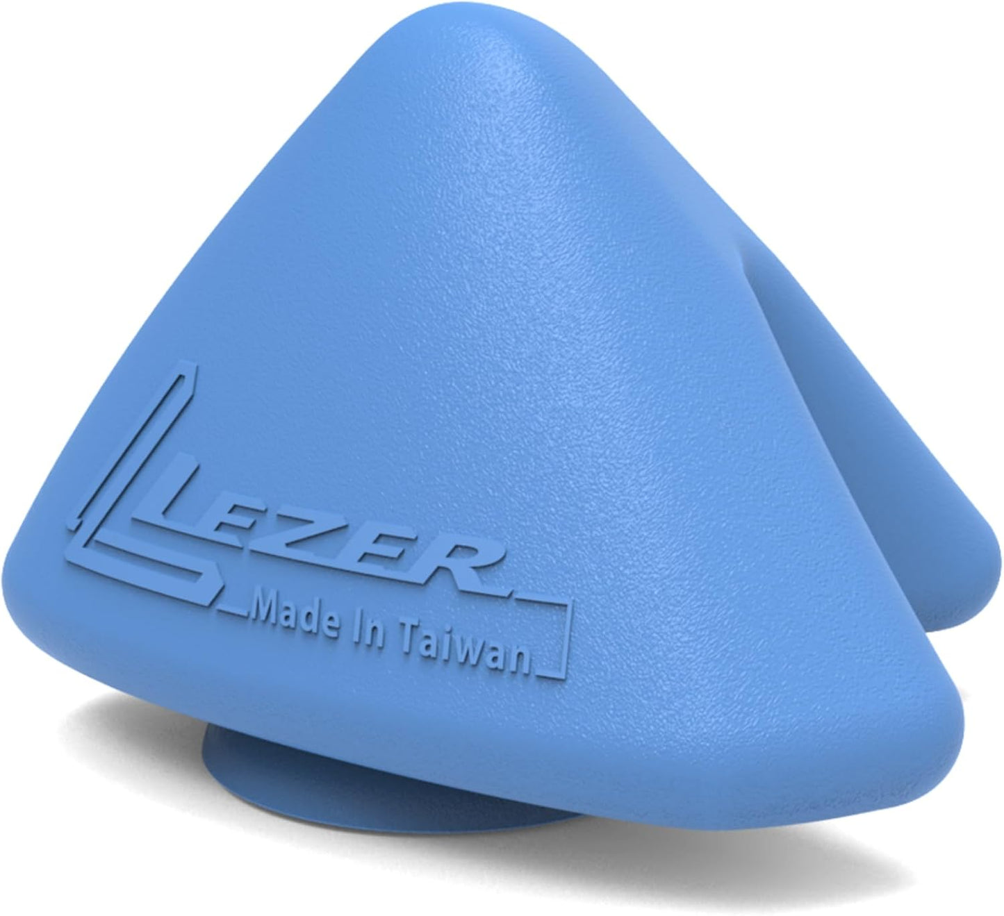 LEZER Trigger Massage Point, Manual Massage Ball, Muscle Knots Relief Tool, Myofascial Release, Physical Therapy, Deep Tissue Back Massage, Plantar Fasciitis, 2.9 in x 2.1 in (Blue)